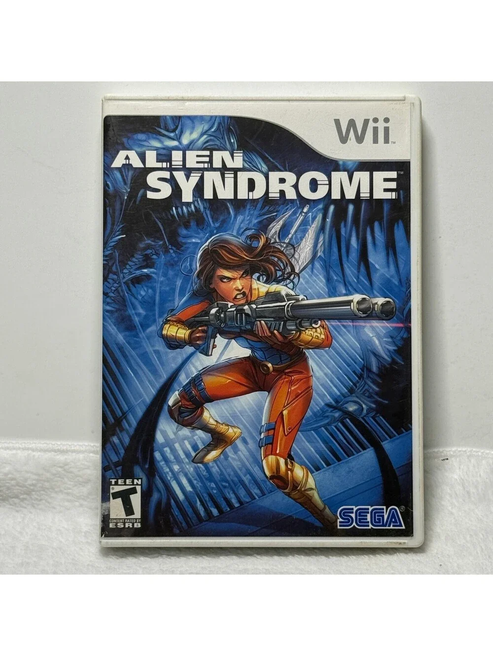 Alien Syndrome Nintendo Wii Complete In Box w/ Manual Sega